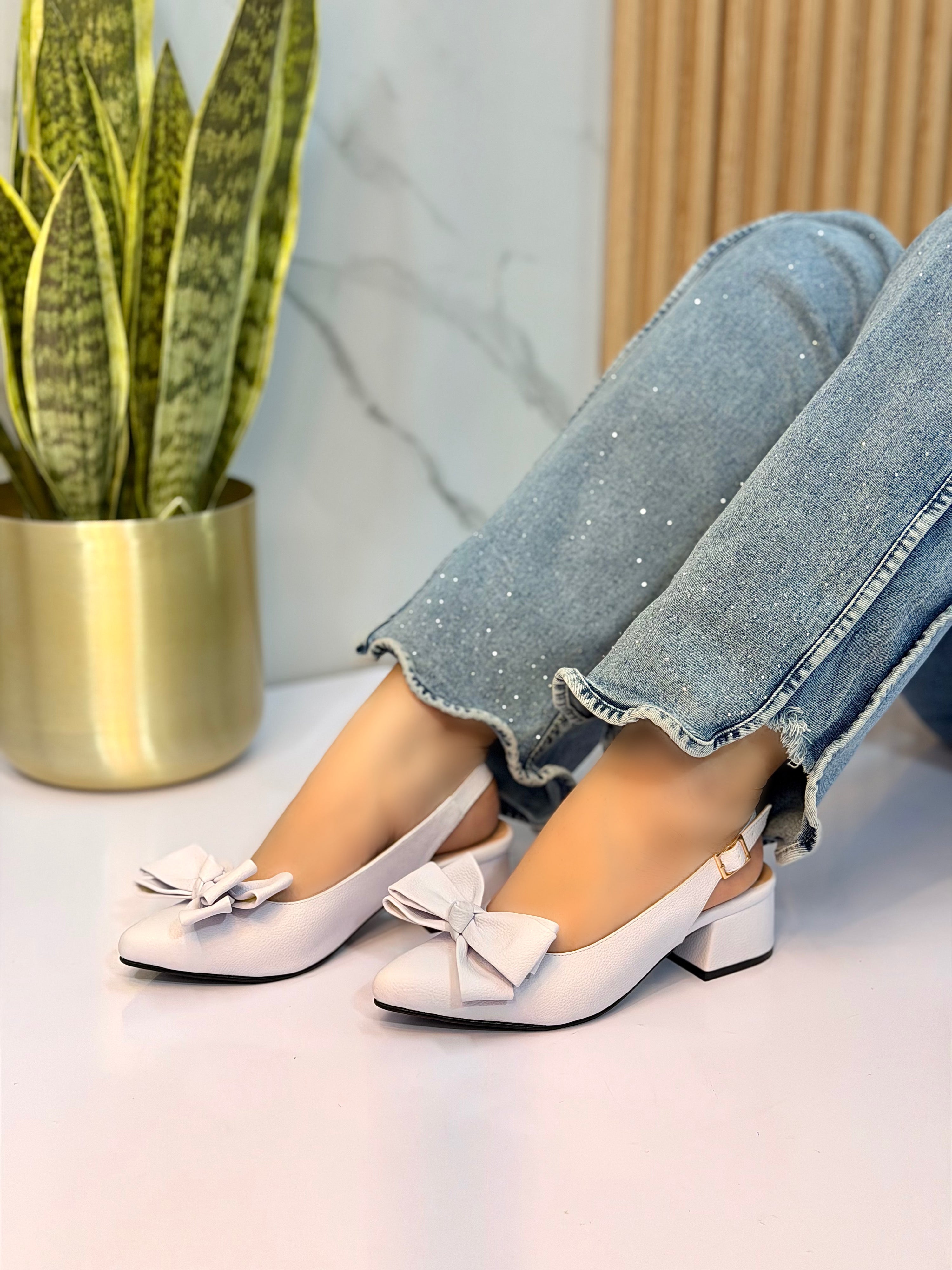 Tacones Bajos con Diseños