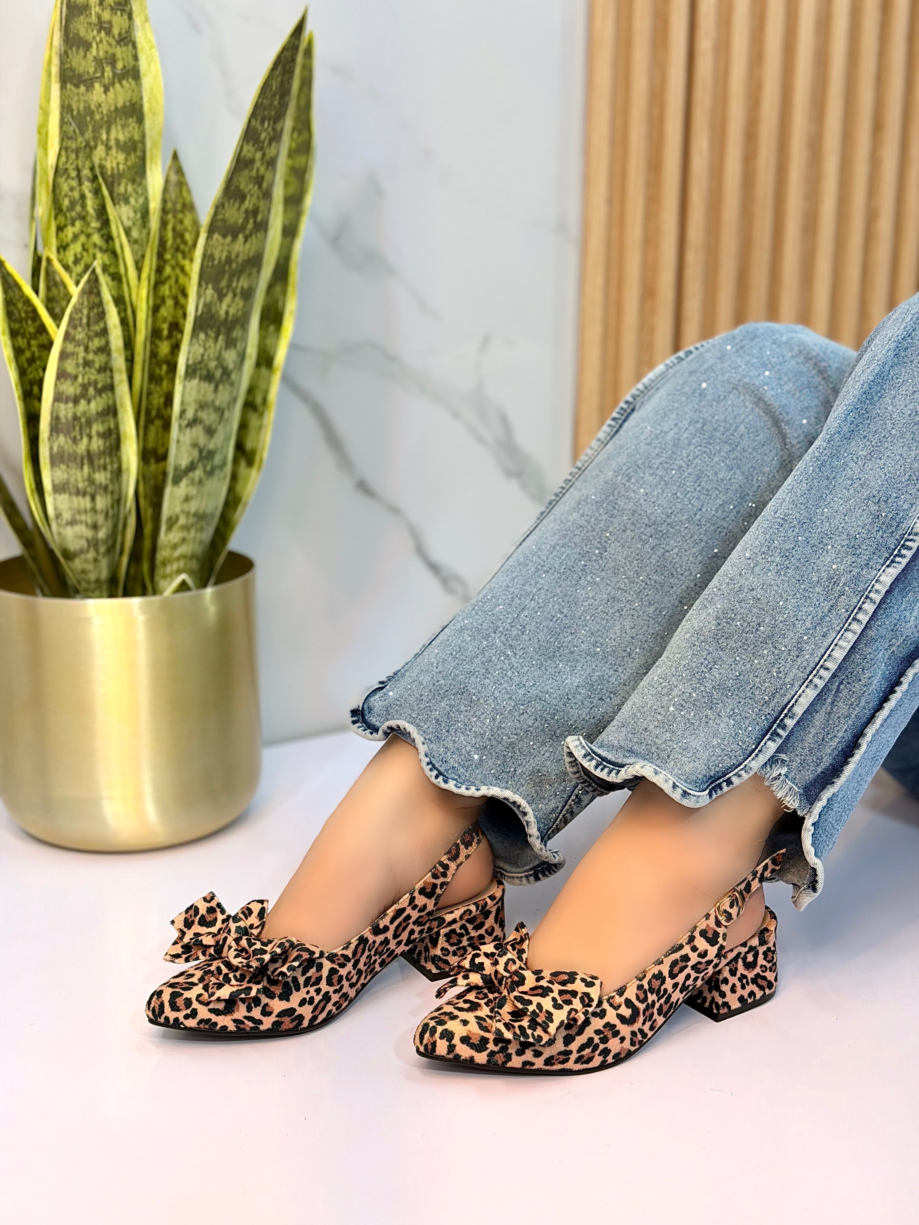 Tacones Bajos con Diseños