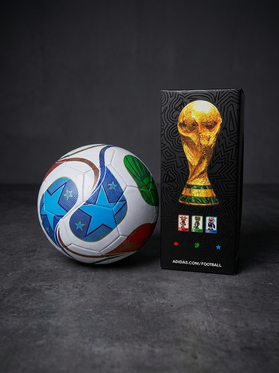 BALON MUNDIAL 2026 TRIONDA CON CAJA